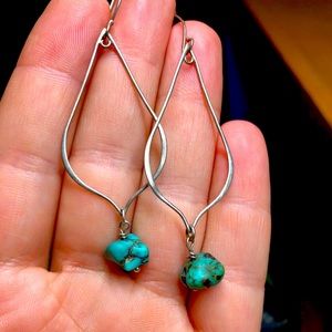 Turquoise earrings
